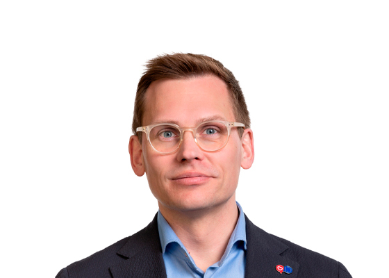 Puoluesihteeri Antton Rönnholm Kainuussa